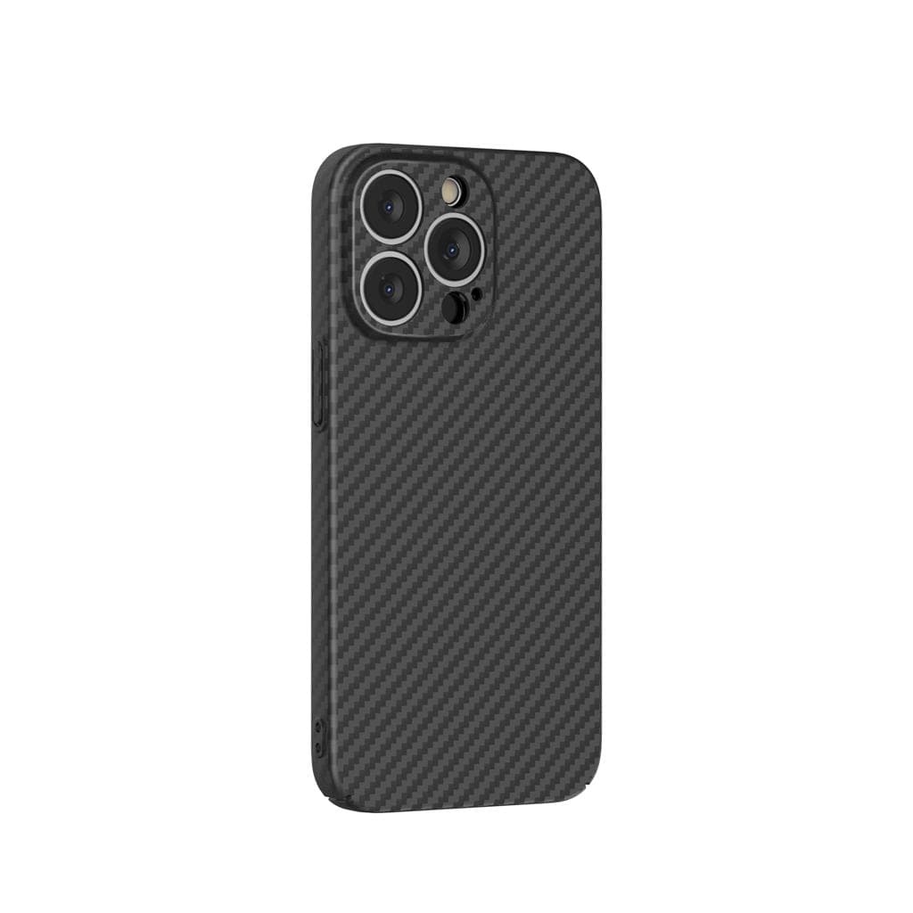 Green Lion Green Carbon Fiber Case for iPhone 13 Pro Max 6.7" - Black