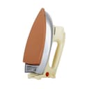 Olsenmark Automatic Dry Iron - - Non-Stick Golden Teflon Plate - Heavy Weight - Auto Cut-Off - 188395