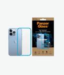 كفر ايفون شفاف مع حواف بلون أزرق iPhone 13 Pro Clear Case Color من PANZERGLASS - SW1hZ2U6MzU4NzI0