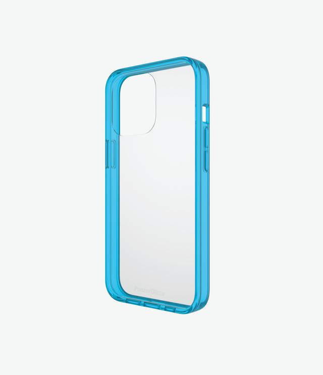 PANZERGLASS iPhone 13 Pro - Clear Case Color - Drop Protection Treated w/Anti-Microbial - Bondi Blue - SW1hZ2U6MzU4NzIy