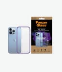كفر ايفون شفاف مع حواف بلون بنفسجي iPhone 13 Pro Clear Case Color من PANZERGLASS
