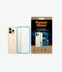 كفر ايفون شفاف مع حواف بلون أزرق iPhone 13 Pro Max Clear Case Color من PANZERGLASS - SW1hZ2U6MzU4NzU5