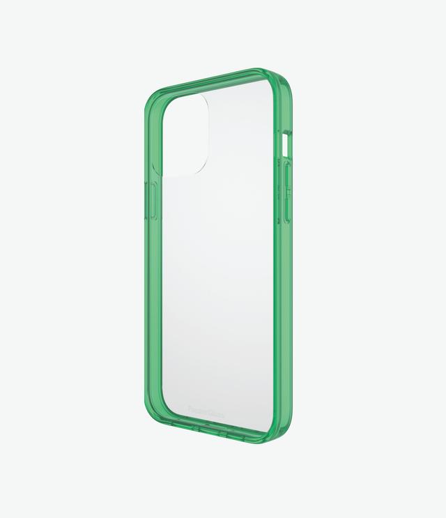 كفر ايفون شفاف مع حواف بلون أخضر iPhone 13 Pro Max Clear Case Color من PANZERGLASS - SW1hZ2U6MzU4Nzc4