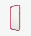 كفر ايفون شفاف مع حواف بلون أحمر iPhone 13 Pro Max Clear Case Color من PANZERGLASS