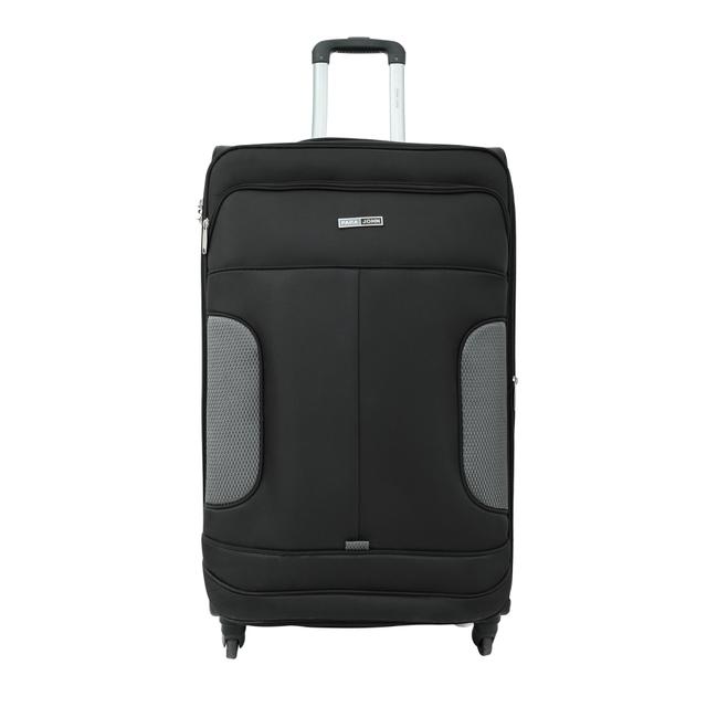 طقم حقائب سفر عدد 2 مادة النايلون بعجلات دوارة (28 ، 32) بوصة أسود PARA JOHN - Travel Luggage Suitcase Set of 2 - Luggage Spinner (28’’, 32’’) - SW1hZ2U6NDM2NTk2