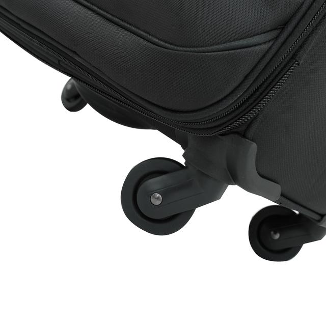 طقم حقائب سفر عدد 2 مادة النايلون بعجلات دوارة (28 ، 32) بوصة أسود PARA JOHN - Travel Luggage Suitcase Set of 2 - Luggage Spinner (28’’, 32’’) - SW1hZ2U6NDM2NjAy