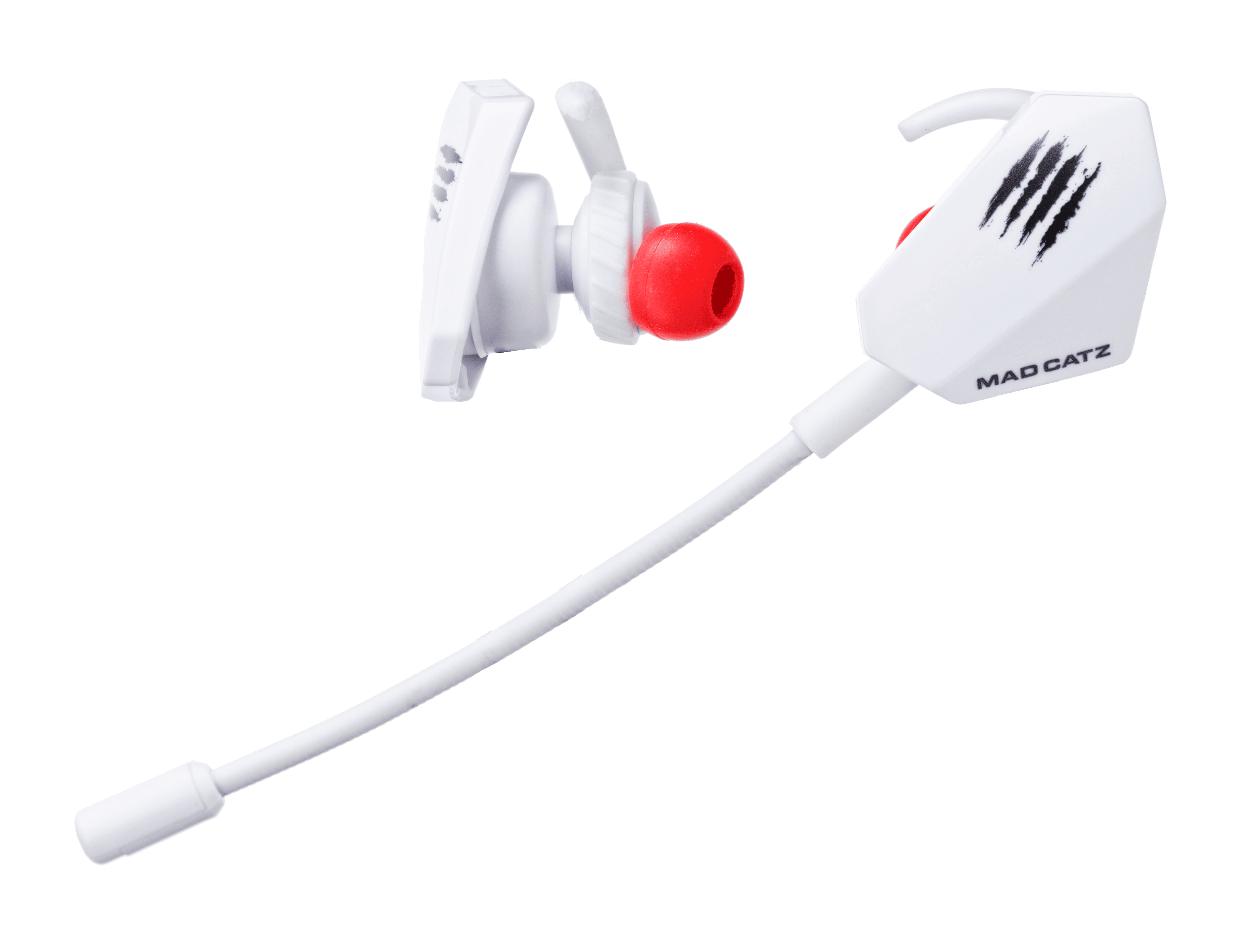 MadCatz PRO Plus - Gaming Earbuds - White