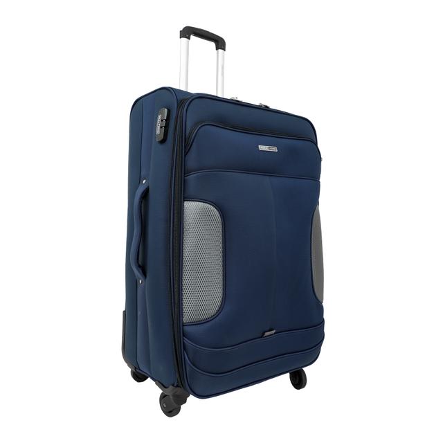 طقم حقائب سفر عدد 2 مادة النايلون بعجلات دوارة (28 ، 32) بوصة أزرق PARA JOHN – Travel Luggage Suitcase Set of 2 – Luggage Spinner (28’’, 32’’) - SW1hZ2U6NDM2NjEx