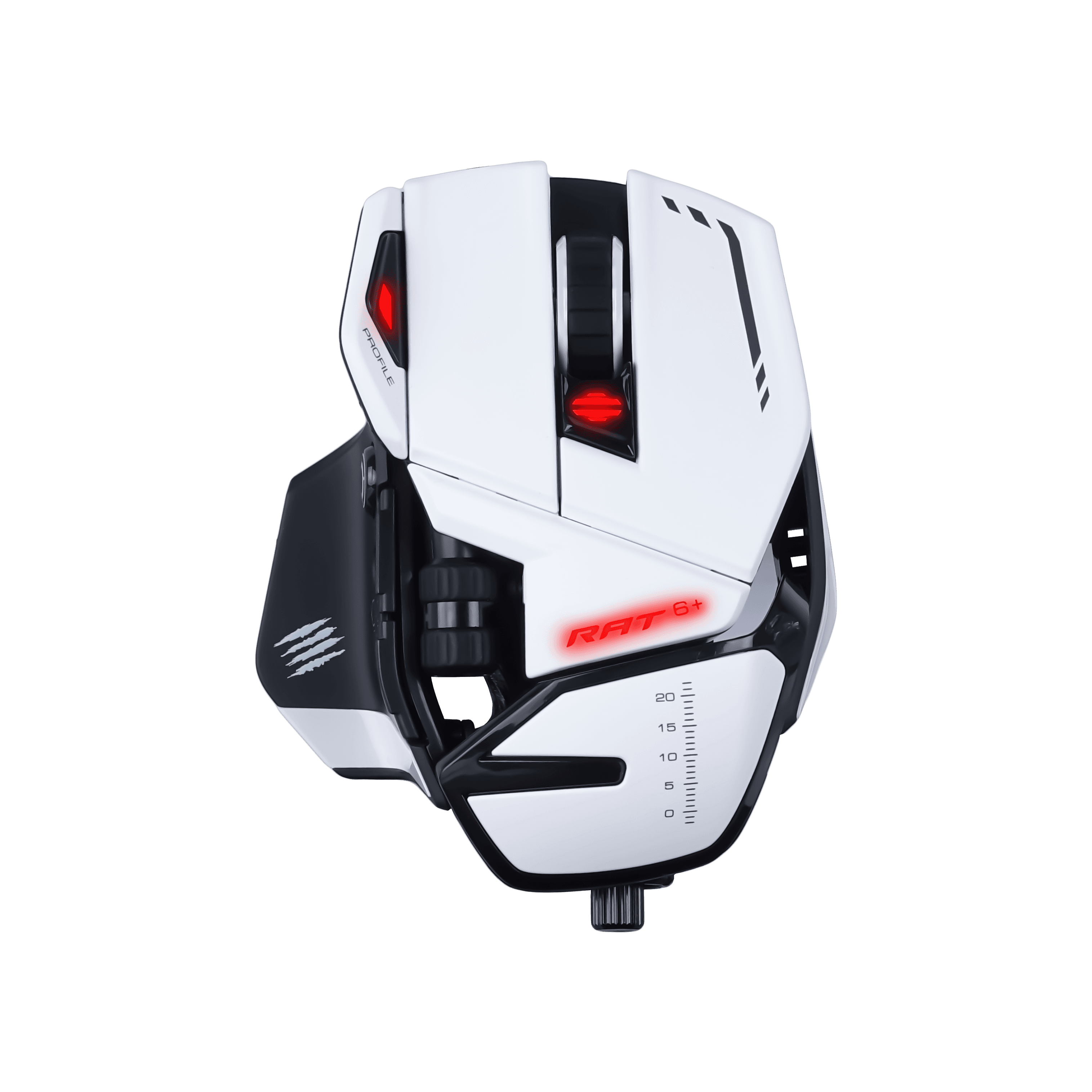 MadCatz R.A.T 6 Plus - Optical Gaming Mouse - White