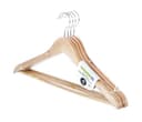 طقم علاقات ملابس خشبية - 4 قطع Rotating Wooden Hanger Set - Royalford