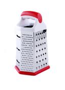 Royalford Stainless Steel Grater - 6 Slided Hand Held Grater/Slicer/Chopper/Zester For Vegetables - SW1hZ2U6Mzg5ODcx