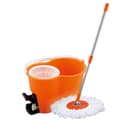 ممسحة ارضيات 360 درجة لون برتقالي من رويال فورد Royalford RF4238 360 Mop and Bucket Set - 288667