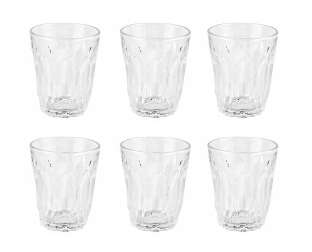 Royalford RF1097-GT6 8oz 6Pcs Glass - Water Cup Drinking Glass | Microwave & Dishwasher Safe | Ideal for Party, Picnic, BBQ, Camping, Garden & more - SW1hZ2U6NDAzNDM4