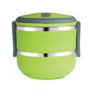 Royalford Double Layer Lunch Box - Leak-Proof & Airtight Lid Food Storage Container - High-Quality