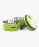 Royalford Double Layer Lunch Box - Leak-Proof & Airtight Lid Food Storage Container - High-Quality