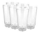 Royalford RF2654-GT6 6Pcs 375ml Glass Tumbler - Portable Lightweight Transparent Water Cup Drinking Glass | Ideal for Party Picnic BBQ Camping Garden | Serve Water Wine Whisky Drinking & More - SW1hZ2U6NDAzNDI5