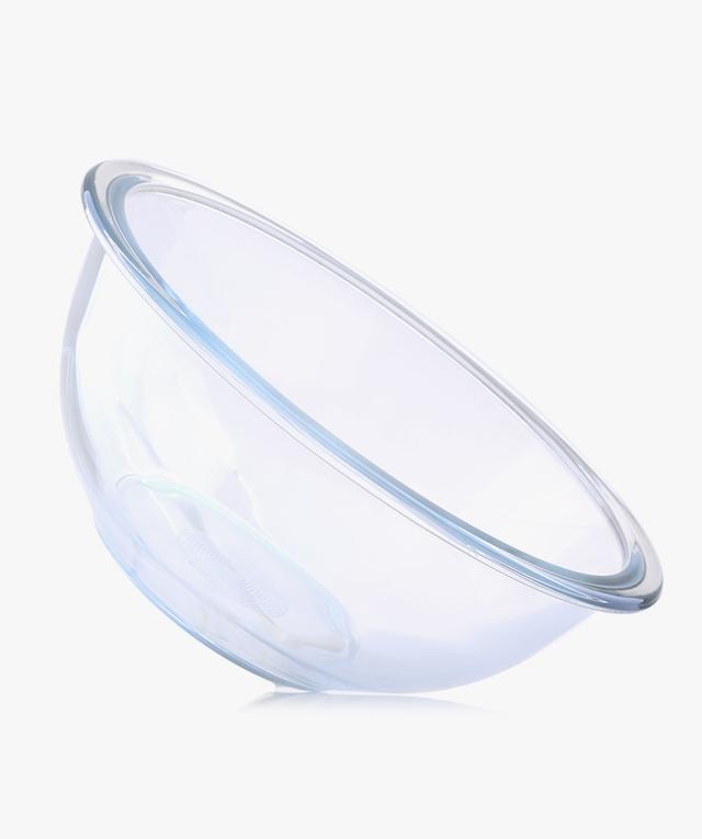 Royalford 1.3L Glass Mixing Bowl - Elegant Deep Design & Shape Mixing Bowl - SW1hZ2U6Mzc3MjIx