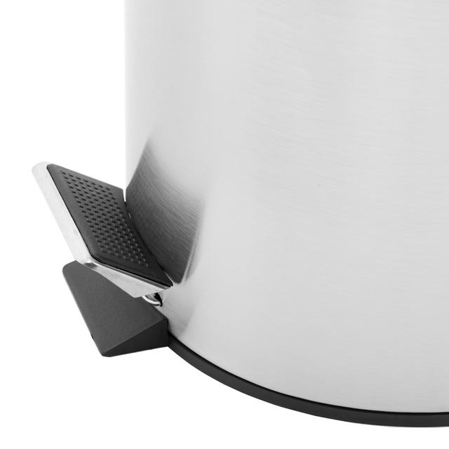 Royalford Stainless Steel Pedal Bin, 12L - Fingerprint Proof, Rust Resistant, Odor Free & Hygienic - SW1hZ2U6MzY5Njky