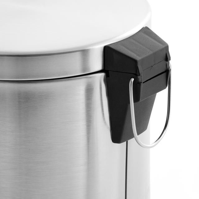 Royalford Stainless Steel Pedal Bin, 12L - Fingerprint Proof, Rust Resistant, Odor Free & Hygienic - SW1hZ2U6MzY5Njk0