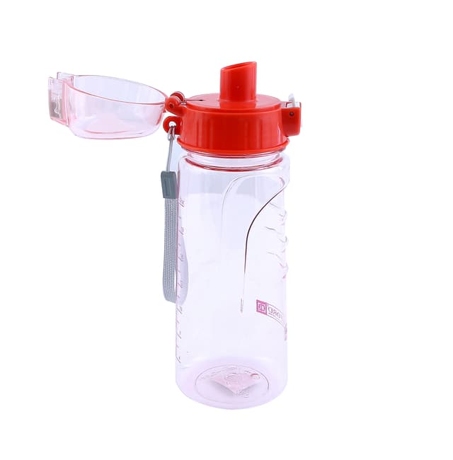 Royalford 550Ml Water Bottle - Reusable Water Bottle Wide Mouth With Hanging Clip