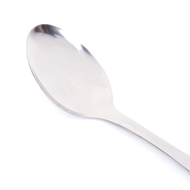 Royalford Highly Durable Safe Stainless Steel Sauce Spoon with Long Handle & Dishwasher Safe RF2763-SP - SW1hZ2U6NDEzMTY0