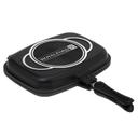 مقلاة شواء ( ذات وجهين مقاس 32 سم ) - أسود Royalford - Double Grill Pan - Die-Cast Double Sided Non-Stick Griddle Pan