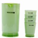 Royalford Water Jug With Glasses - Bpa Free 2L Water Pitcher Jug With 4 Cups (5 Pcs) - SW1hZ2U6MzkzNzc4