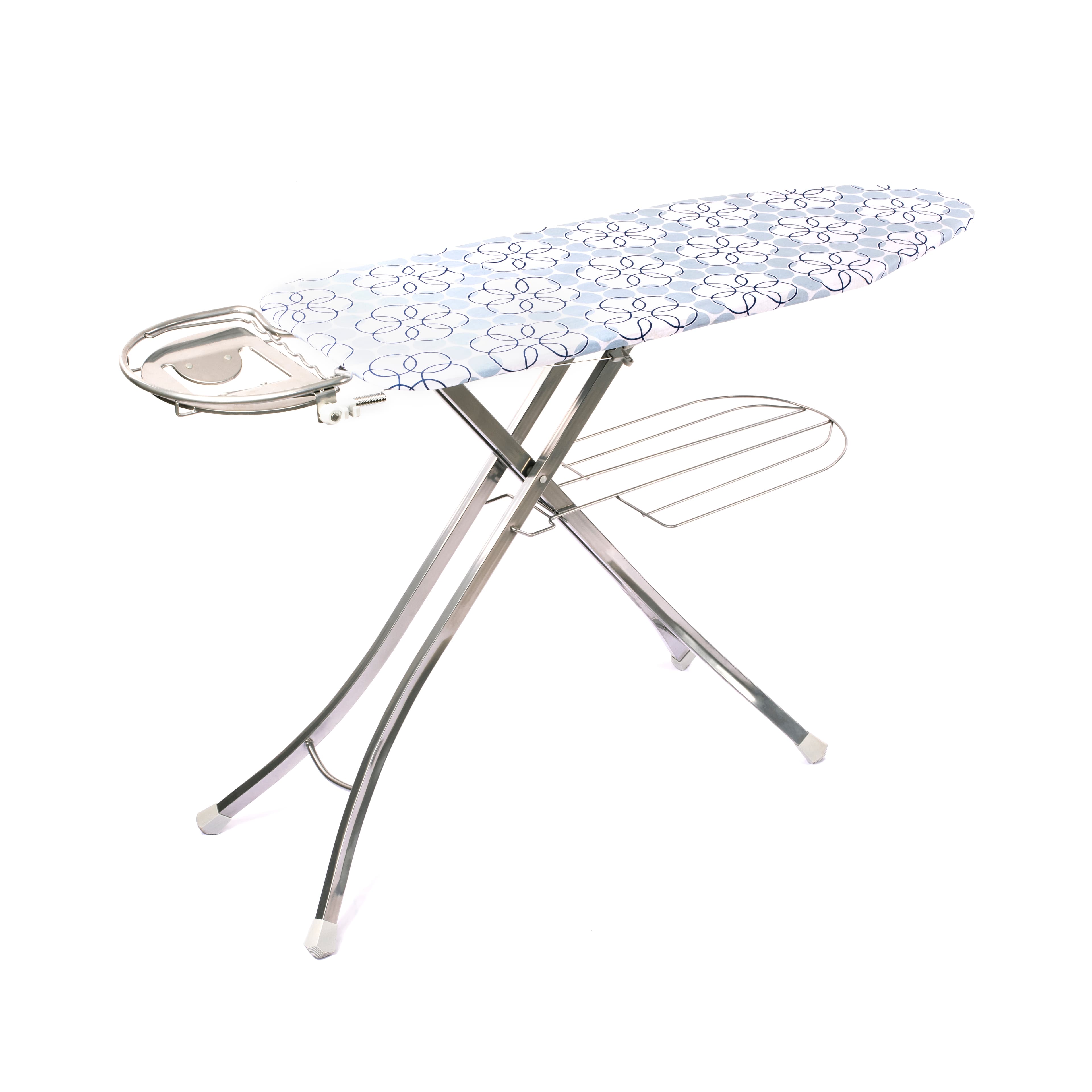 Royalford 127X46 Cm Ironing Board With Steam Iron Rest,Heat Resistant,Contemporary Lightweight