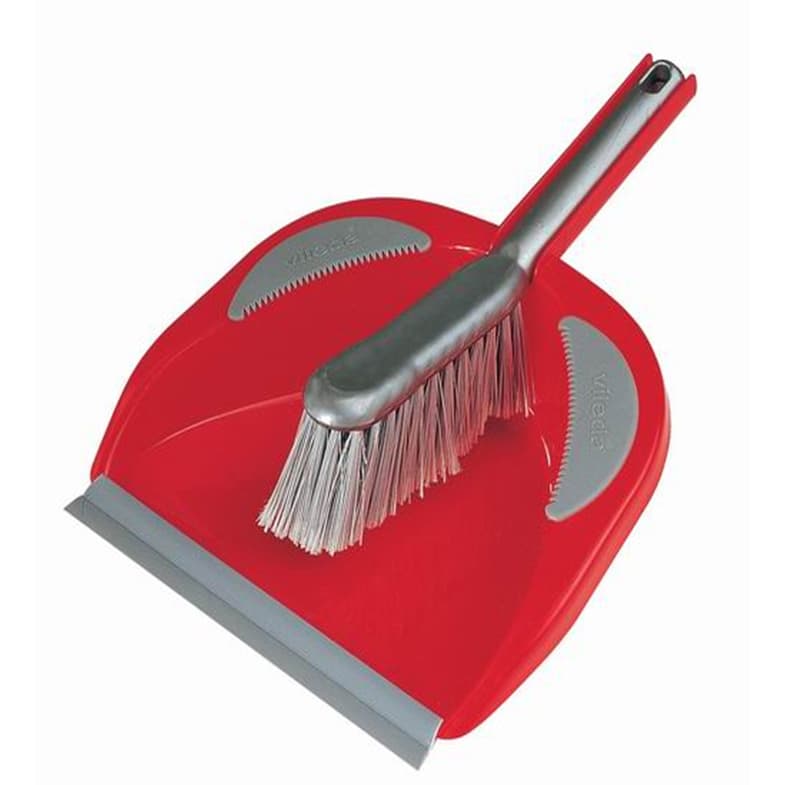 فرشاة تنظيف غبار و سفاية 20 سم Royalford - 20Cm Plastic Series Dustpan With Brush