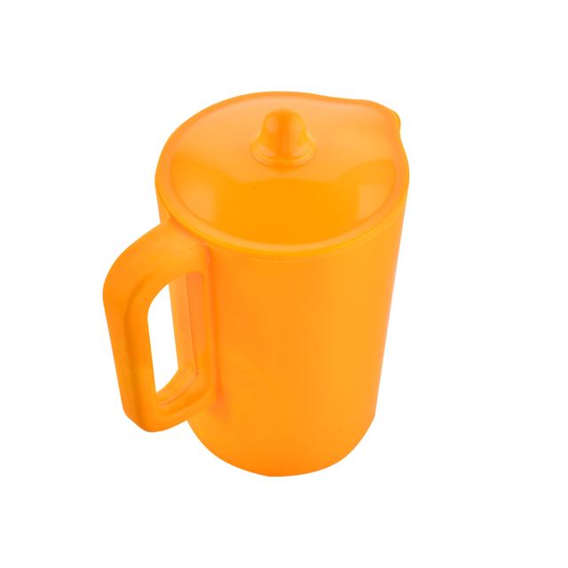 Royalford 1L Melamine Jug - Portable Multi-Purpose Jug With Lid & Spill-Proof Pouring Spout - SW1hZ2U6Mzg4ODk4