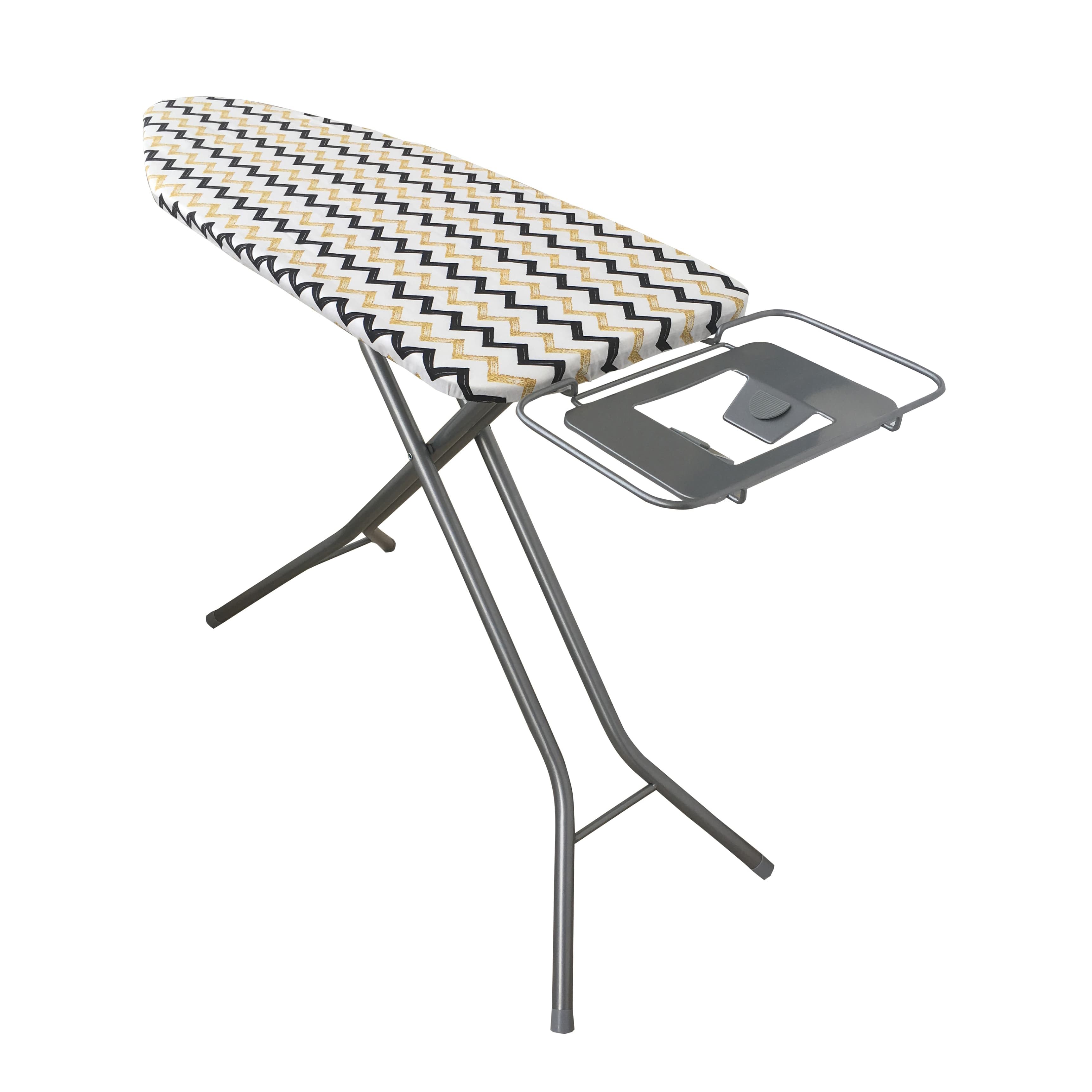 Royalford Mesh Ironing Board 122Cmx43Cmx96Cm- Portable, Steam Iron Rest, Heat Resistant Cover