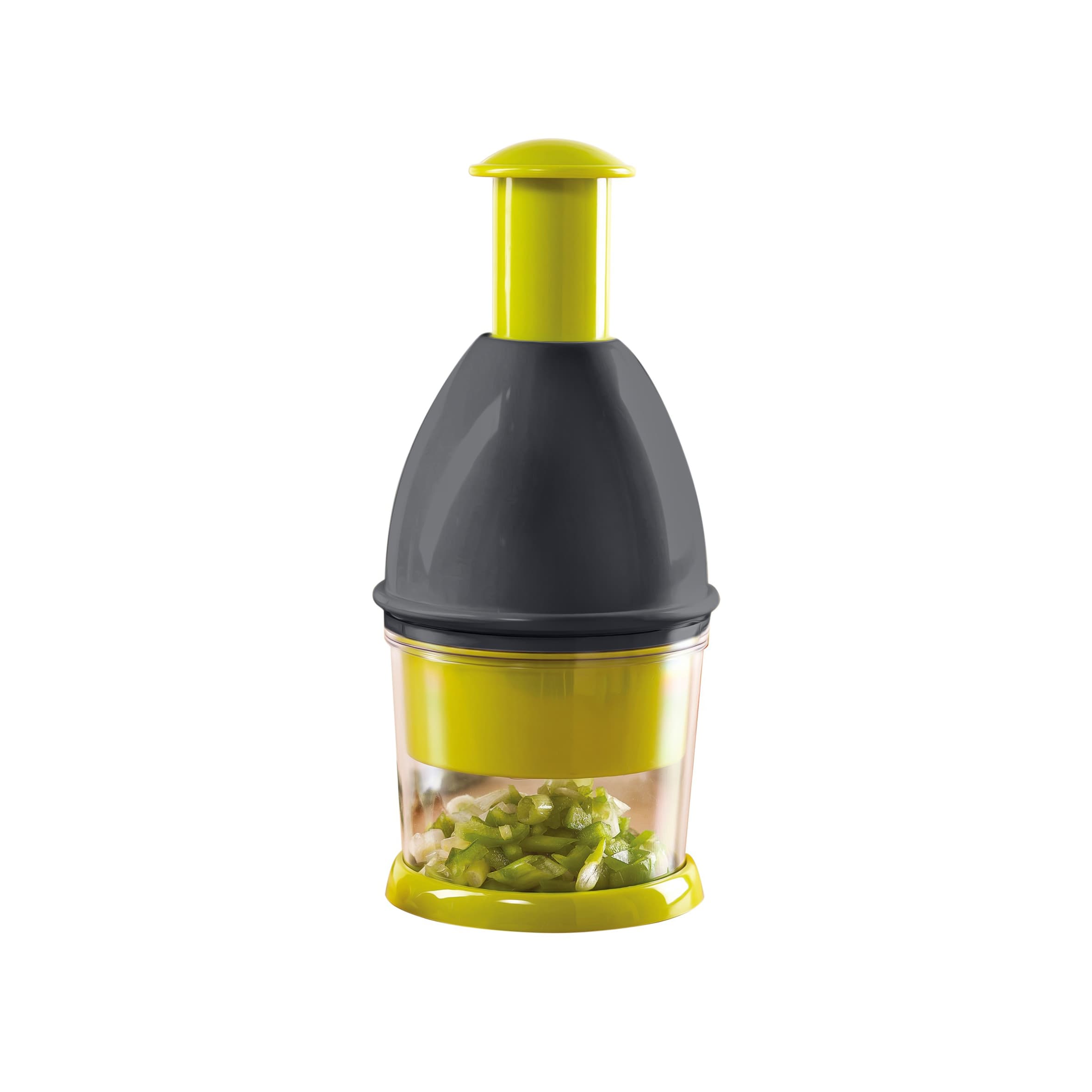 فرامة خضار بسعة 0.5 لتر بشفرة حادة من رويال فورد  Royalford Vegetable Push Chopper - Comfort 0.5L Blender Bowl & Durable Sharp Blades