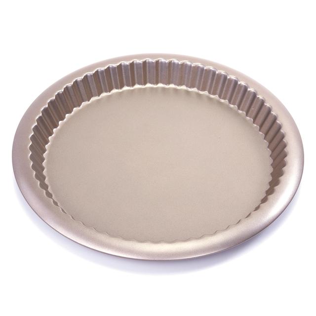 Royalford Non-Stick Fluted Flan Tin/Quiche Pan, 18 cm (7"), Tart Baking Tin, Non-Stick Bakeware
