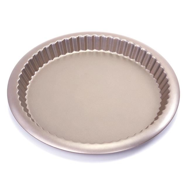 Royalford Non-Stick Fluted Flan Tin/Quiche Pan, 18 cm (7"), Tart Baking Tin, Non-Stick Bakeware - SW1hZ2U6NDEzOTU4