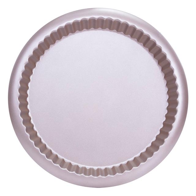 Royalford Non-Stick Fluted Flan Tin/Quiche Pan, 18 cm (7"), Tart Baking Tin, Non-Stick Bakeware