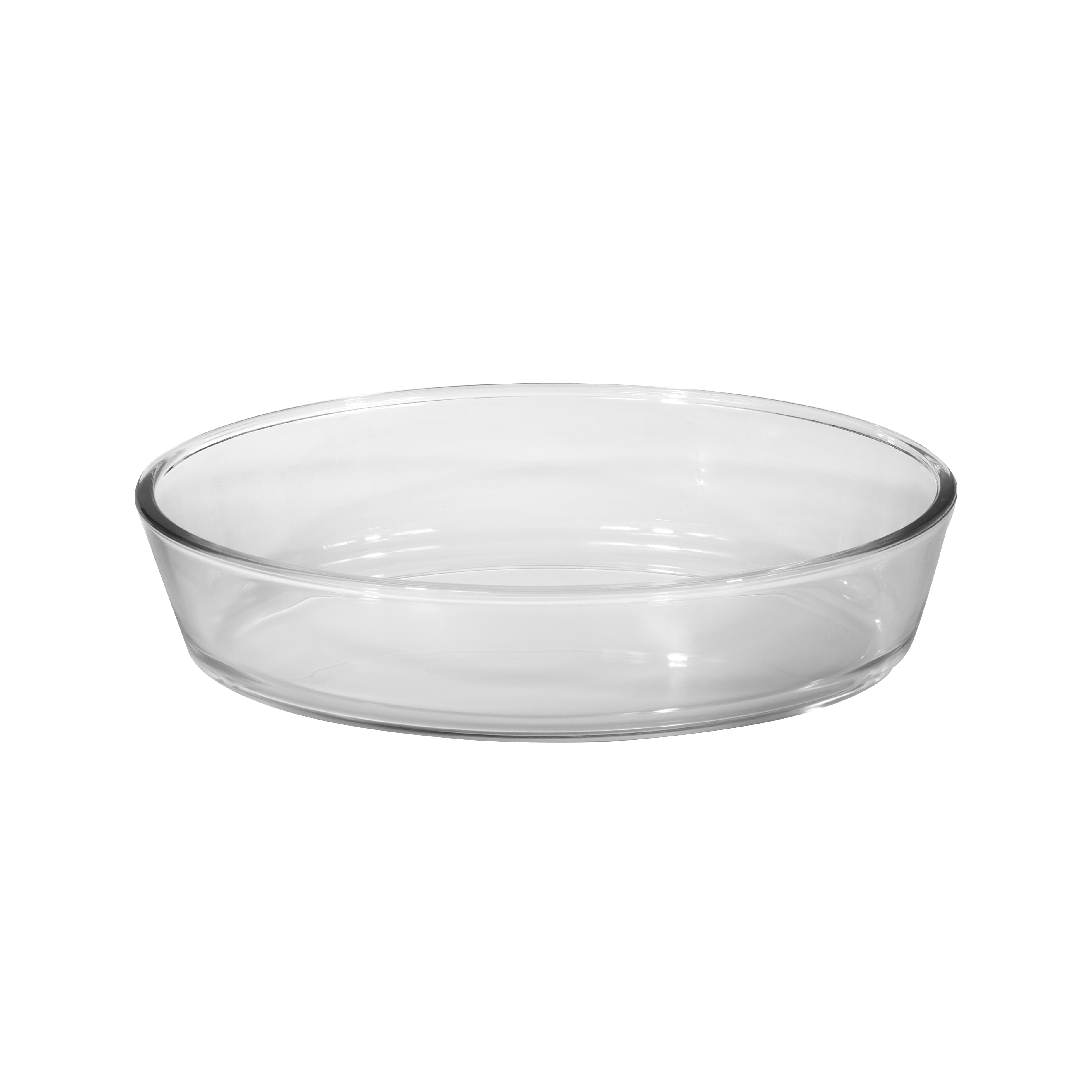 Royalford 3Pcs Oval Glass Baking Tray Set - Roasting & Baking Tray