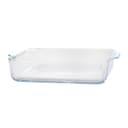 Royalford 1.5L Baking Tray - Square Roasting & Baking Tray - Oven Safe Glass Roaster Pan - Fridge
