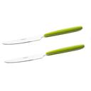 Royalford 1.88Mm 2Pcs Table Knife - All Purpose Small Kitchen Knife - Ultra Sharp Stainless Steel - SW1hZ2U6MzcxMzAx