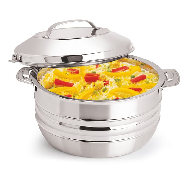 قدر طبخ حافظ للحرارة ستانلس ستيل 4 لتر | Royalford Stainless Steel Esteelo Hot Pot
