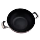 Royalford Gourmet Non-Stick Wok & Lid 28cm, Frying Pan Set, Black-Coated Aluminum Saucepan Cookware