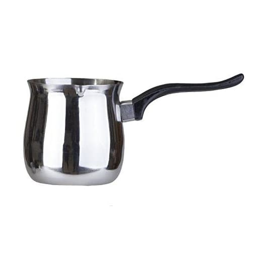 ركوة قهوة مع مقبض 1000 مل ستانليس ستيل رويال فورد Royalford Stainless Steel Coffee Warmer - 1000Ml Stovetop Coffee Pot - Turkish Coffee, Tea, Milk Pot