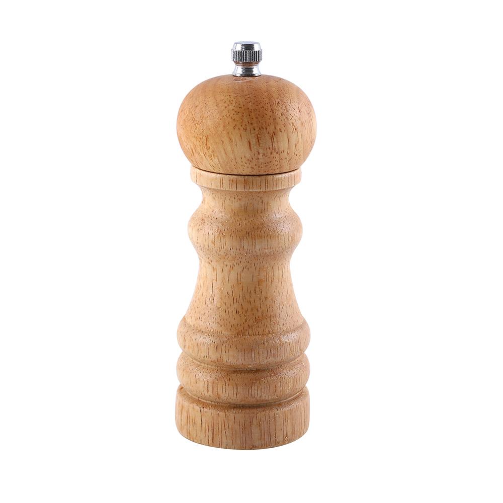 Royalford Wooden Pepper Mill - Portable Pepper Grinder Kit Manual Mills Solid With Strong Adjustable Ceramic Grinders | Ideal As Spice Shaker For Pepper, Chilli, Cloves, Herbs & Spice Mixtures