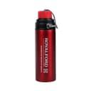Royalford Stainless Steel 800Ml Sports Bottle - Reusable Water Bottle Wide Mouth With Hanging Clip