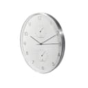 ساعة حائط دائرية Royalford Aluminium Frame Analog Wall Clock