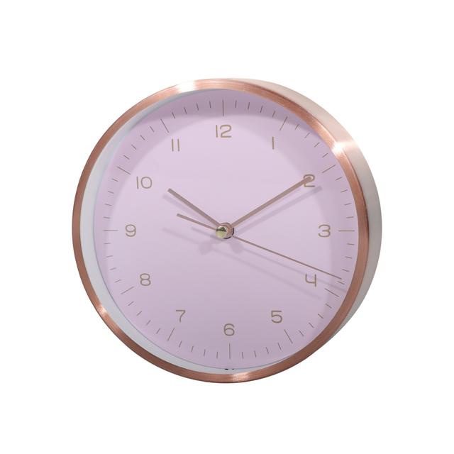 ساعة جدارية بإطار من الألمنيوم رويال فورد Royalford Wall Clock With Aluminium Frame - SW1hZ2U6NDIwODAx