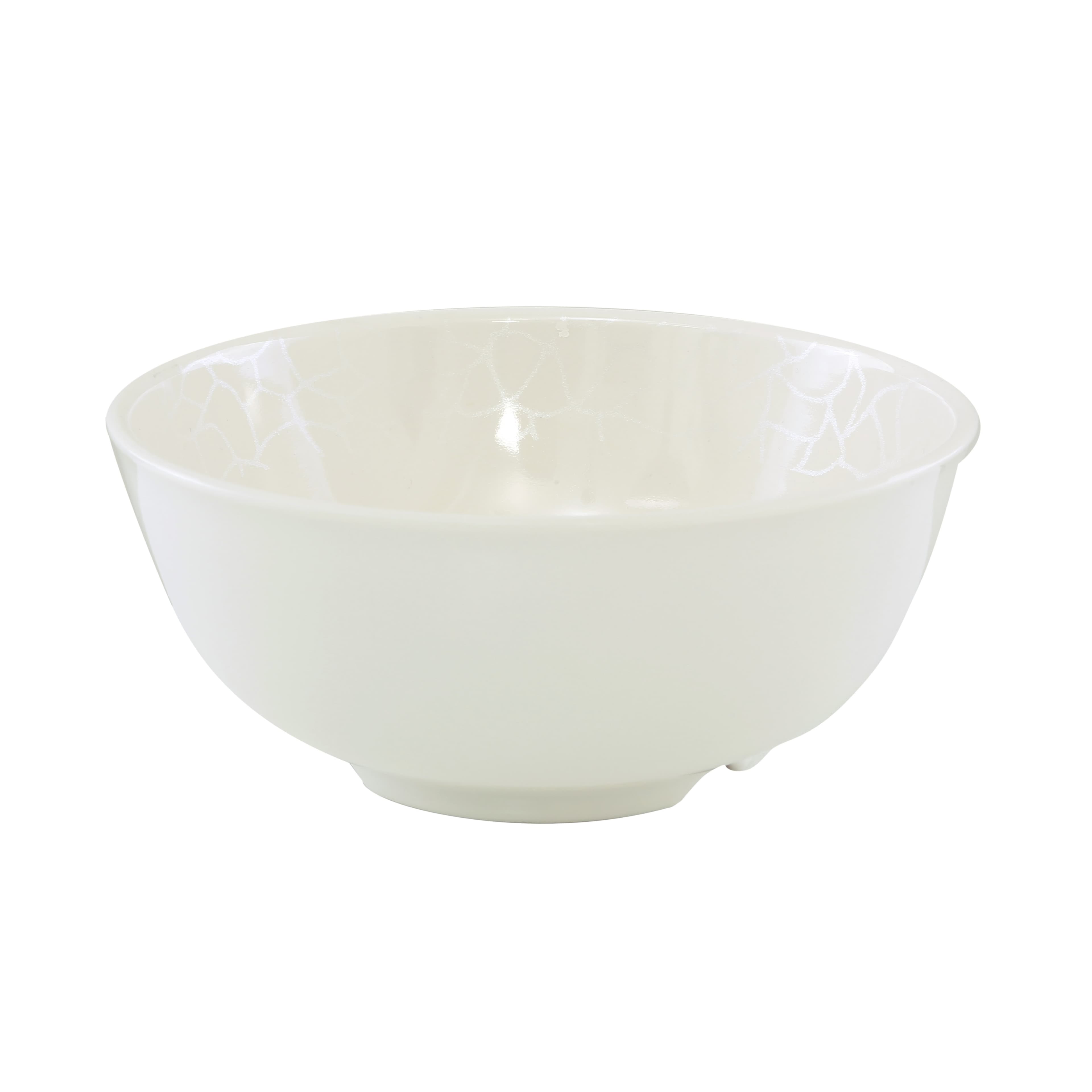 Royalford 6" Melamine Ware Bowl - Portable, Lightweight Bowl Breakfast Cereal Dessert Serving Bowl