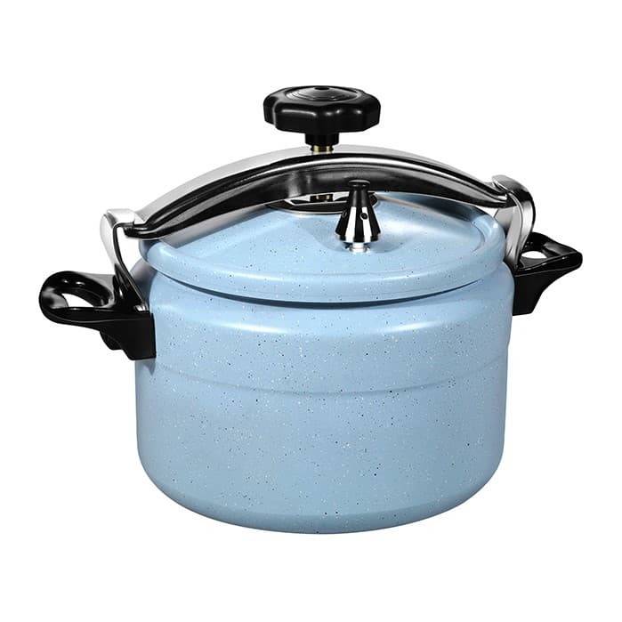 Royalford 7L Granite Coated Aluminium Pressure Cooker - Lightweight & Durable Home Kitchen Pressure