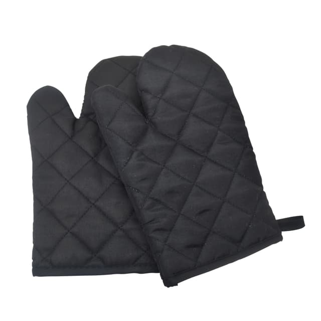 طقم قفازات حرارية 2 قطعة Royalford - 2Pcs Cotton Padded - Gloves Cotton & Polyester