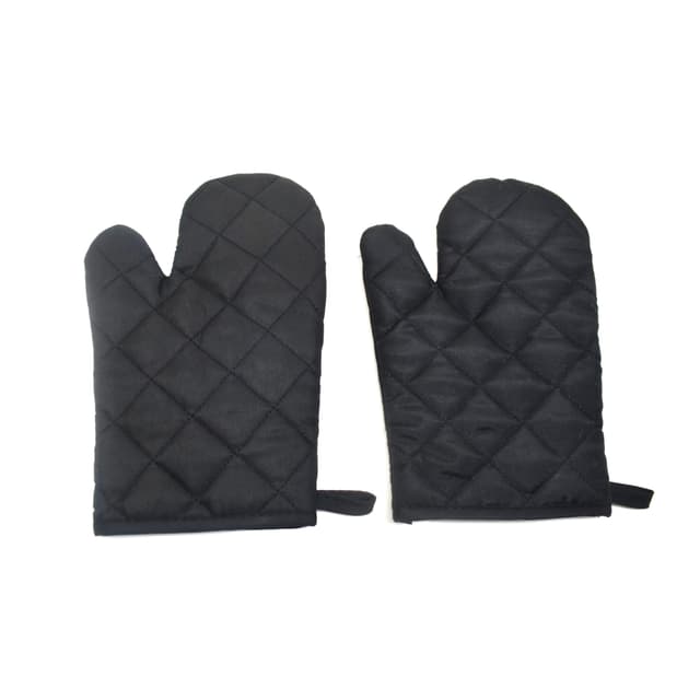 طقم قفازات حرارية 2 قطعة Royalford - 2Pcs Cotton Padded - Gloves Cotton & Polyester