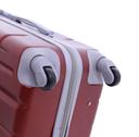 طقم حقائب سفر 3 حقائب مادة ABS بعجلات دوارة (20 ، 24 ، 28) بوصة أحمر كستنائي PARA JOHN - Abs Hard Trolley Luggage Set, Maroon - SW1hZ2U6MzY1MTQ1